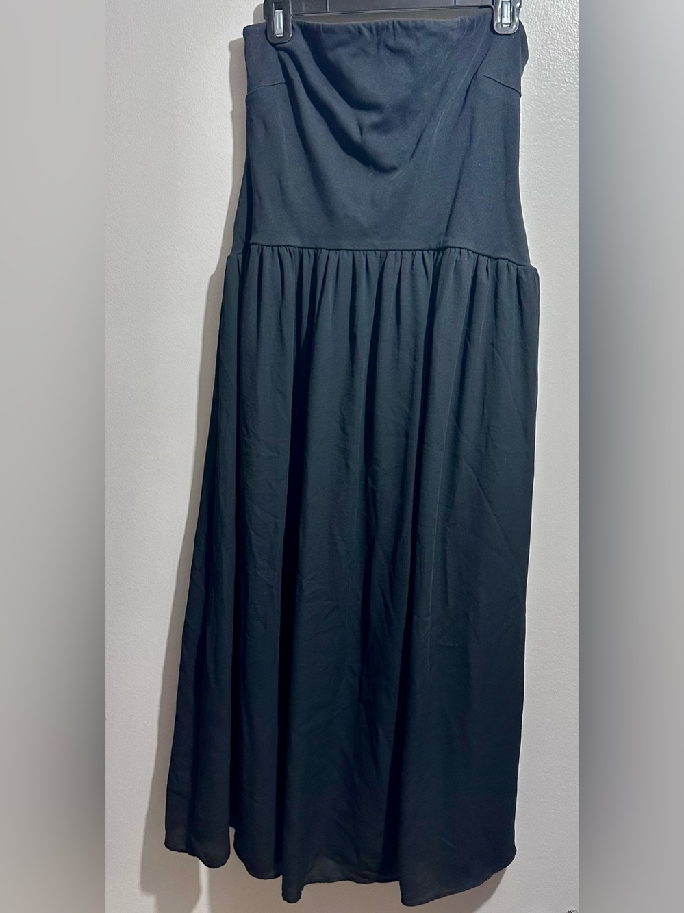 a new day Black Casual Strapless Dress Size M (1243)